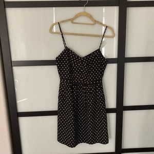 J Crew polka dot mini dress